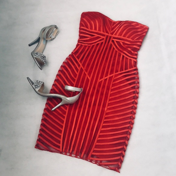 Cache Dresses & Skirts - CACHE sexy red dress